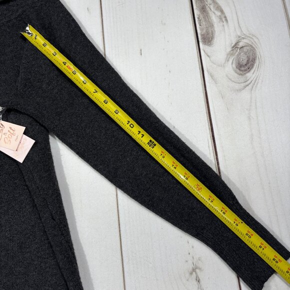 NEW Candies Junior's XL Sweater Dress Long Tunic Cowl Neck Charcoal Gray NWT - Picture 16 of 16